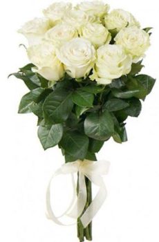 Букет "11 белых роз"