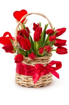 Корзина Красный мускат