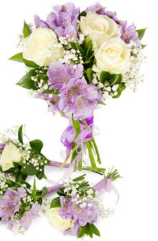 Букет невесты   Бутоньерка № 37