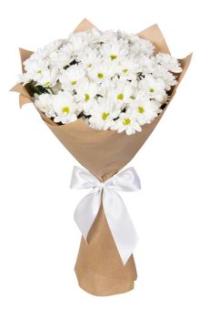 Букет из хризантем