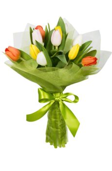 Букет Весенние тюльпаны